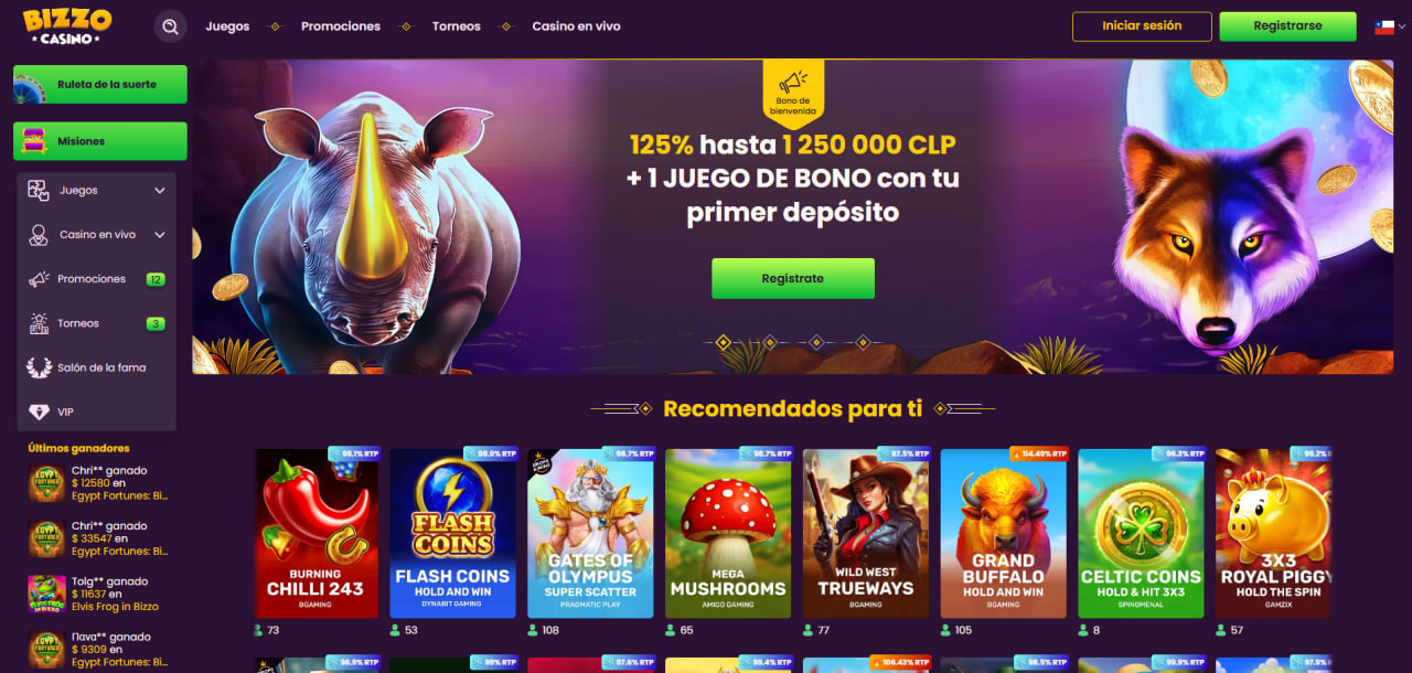 review BIZZO CASINO